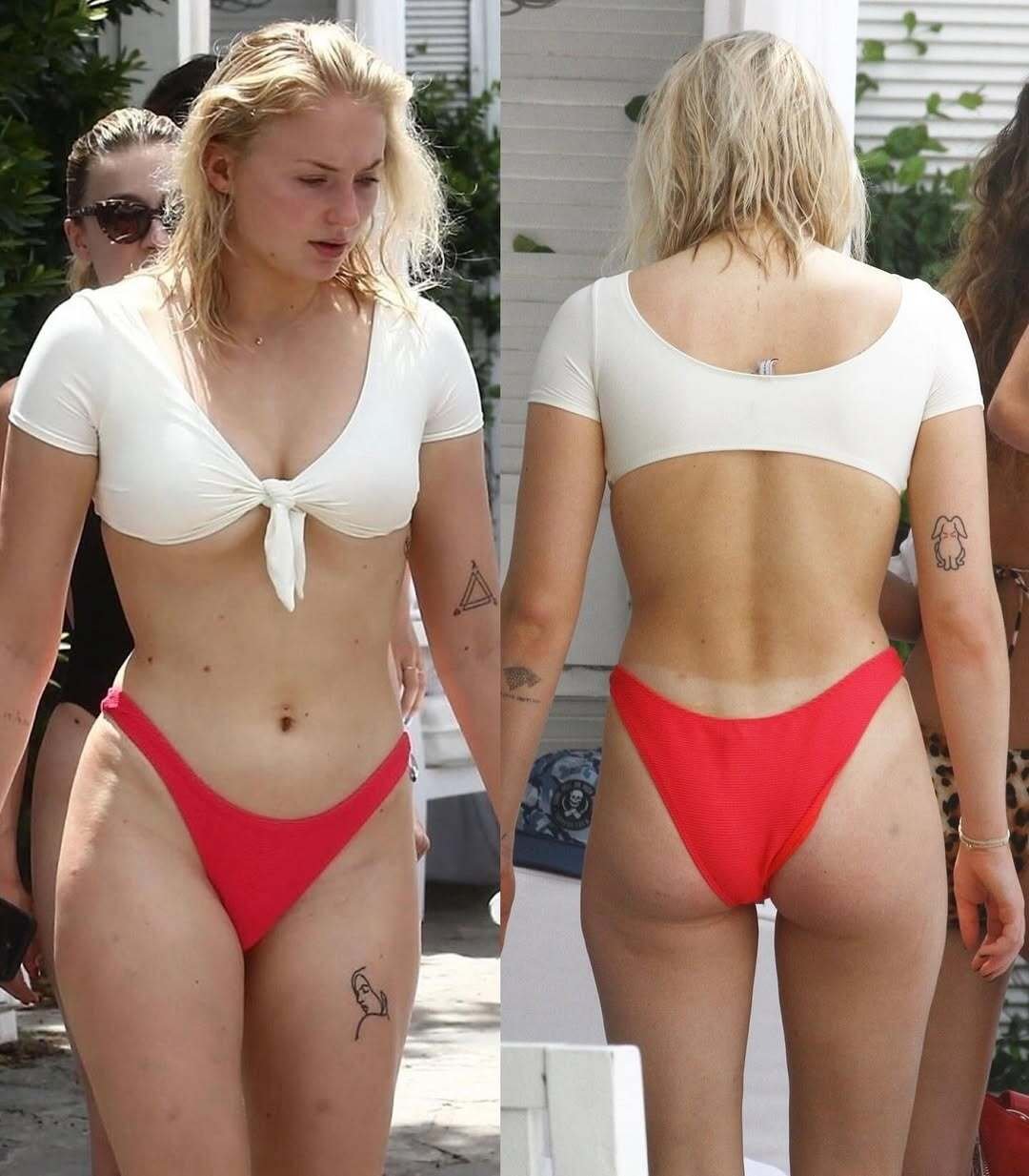 sophie turner got lara croft game of throne femme meuf fille teen blonde