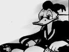 donald-duck-doomed-noir-blanc