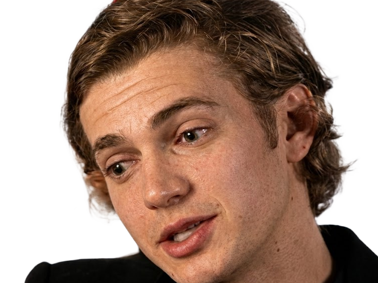 Sticker hayden christensen acteur producteur fermier homme canadien americain vingtaine vingtenaire cheveux chatains yeux bleus 2000s annees 2000 par Dark-63