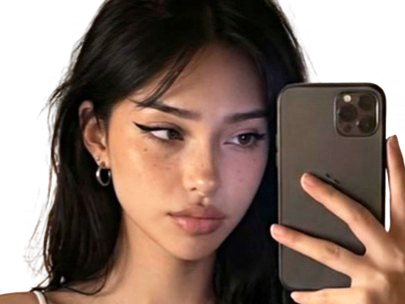 fille girl regard pensive drink badass dark telephone portable