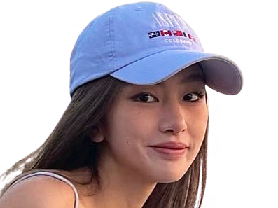 asiatique suanbeiii chinoise belle mignonne cute casquette sourire