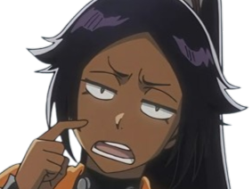 yoruichi shihouin bleach desdemone peau mate yeux ambre jaune cheveux violets bloop