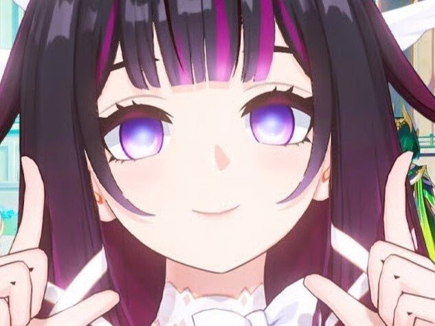 colombina columbina genshin impact moon lune doigts fun bina