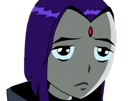 raven-teen-titans-violet-pourpre-dc-comics-demi-demone-trichoporphyree-indigo