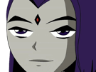 raven-teen-titans-violet-pourpre-dc-comics-demi-demone-trichoporphyree-indigo