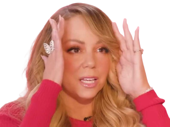 mariah carey cute diva mains regard regarde fixe focus concentre concentree