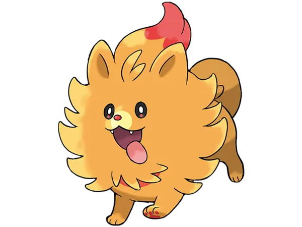 pokemon starter feu caloulou