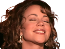 mariah-carey-cute-yeux-ferme-satisfait-satisfaite-contente-souris-sourire-joyeux-joyeuse-content