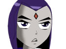 raven-teen-titans-violet-pourpre-dc-comics-demi-demone-trichoporphyree-indigo
