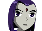 raven-teen-titans-violet-pourpre-dc-comics-demi-demone-trichoporphyree-indigo