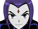 raven-teen-titans-violet-pourpre-dc-comics-demi-demone-trichoporphyree-indigo