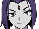 raven-teen-titans-violet-pourpre-dc-comics-demi-demone-trichoporphyree-indigo