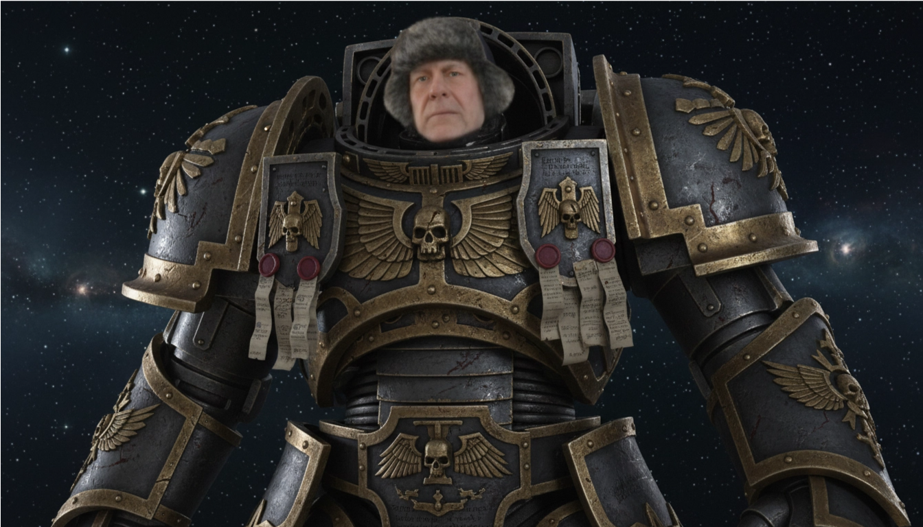 soral alain armure space marine warhammer