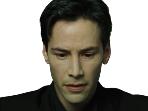 neo anderson matrix keanu reeves bloop