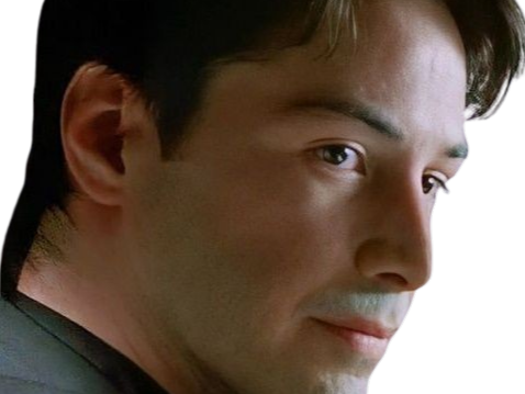 neo anderson matrix keanu reeves bloop