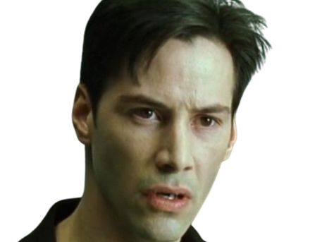 neo anderson matrix keanu reeves bloop