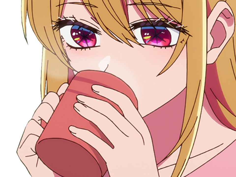 anime kikoojap oshi no ko oshinoko maredioa s3 ruby hoshino tasse boit boisson cafe drink
