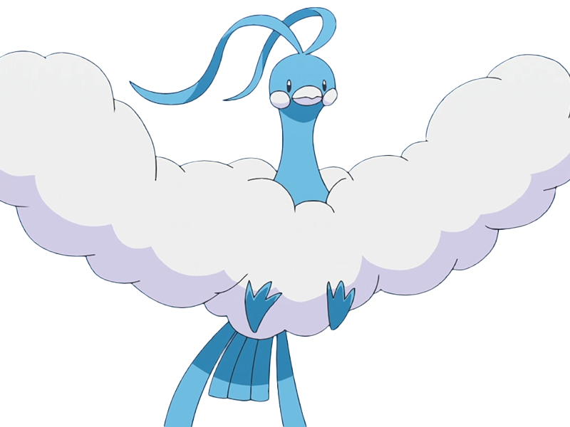 altaria tyltalis pokemon pkm jeu anime type dragon vol 3g hoenn virevolteur