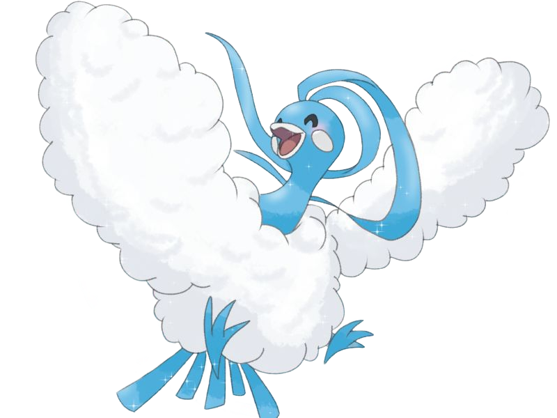 altaria tyltalis pokemon pkm jeu anime type dragon vol 3g hoenn virevolteur
