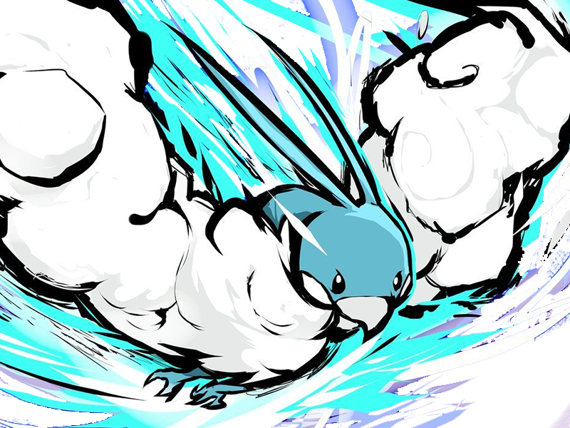 altaria tyltalis pokemon pkm jeu anime type dragon vol 3g hoenn virevolteur