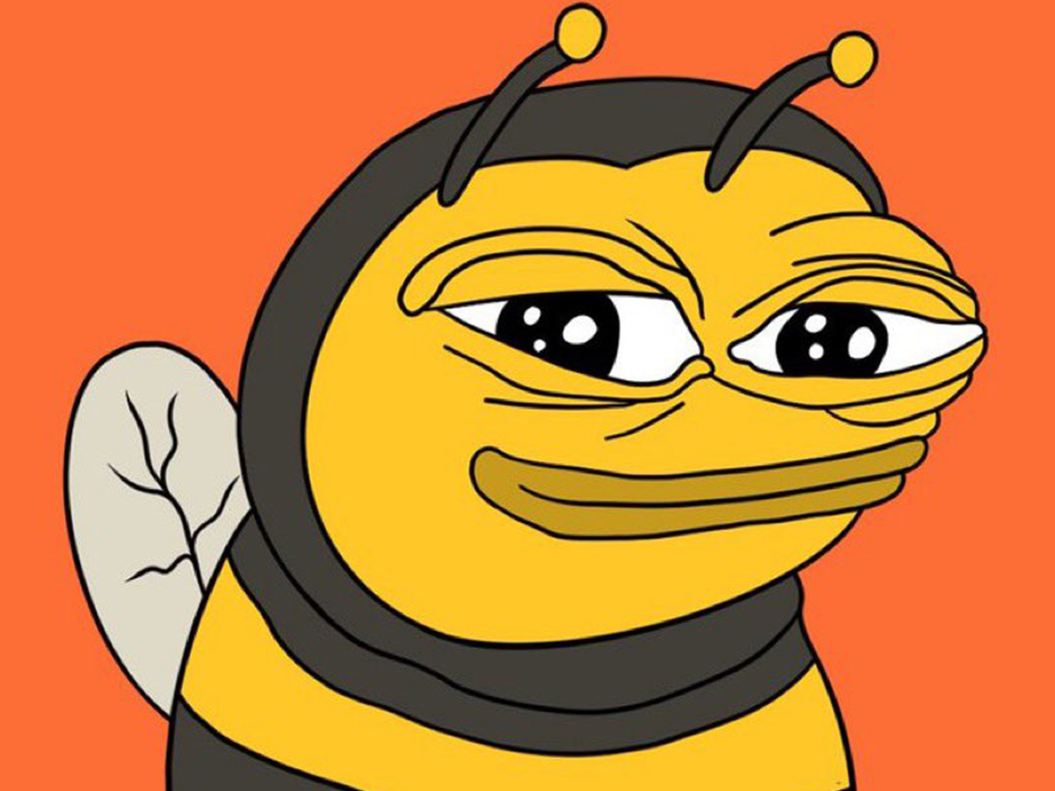 apu apustaja pepe frog grenouille abeille guepe insecte meme 4chan bee