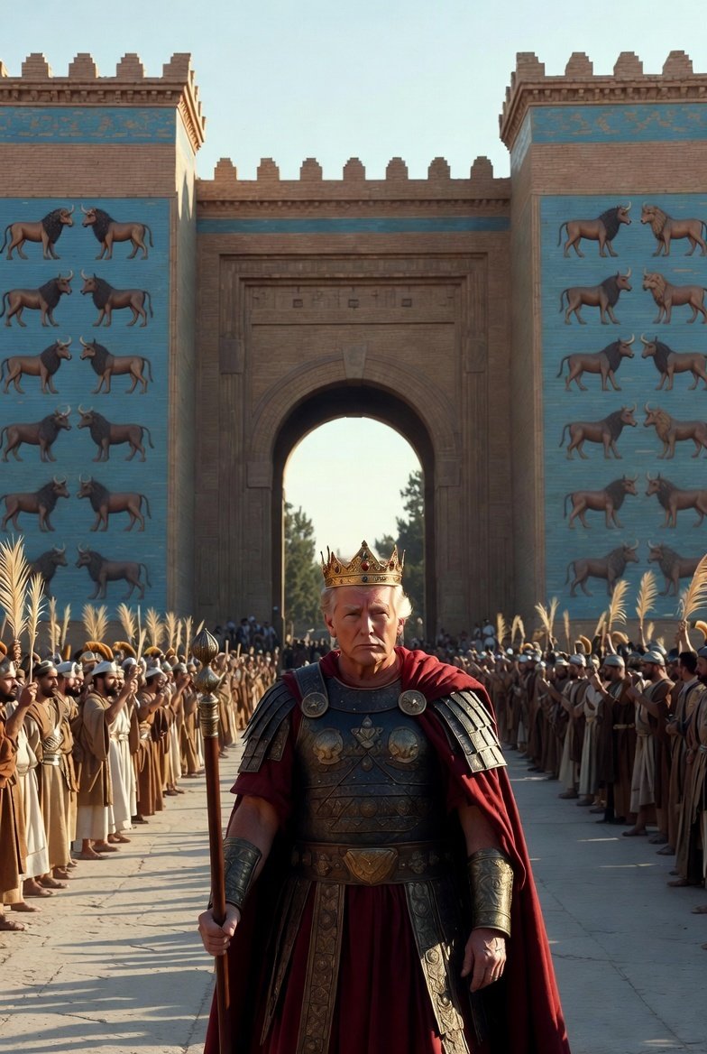 trump roi empereur predateur