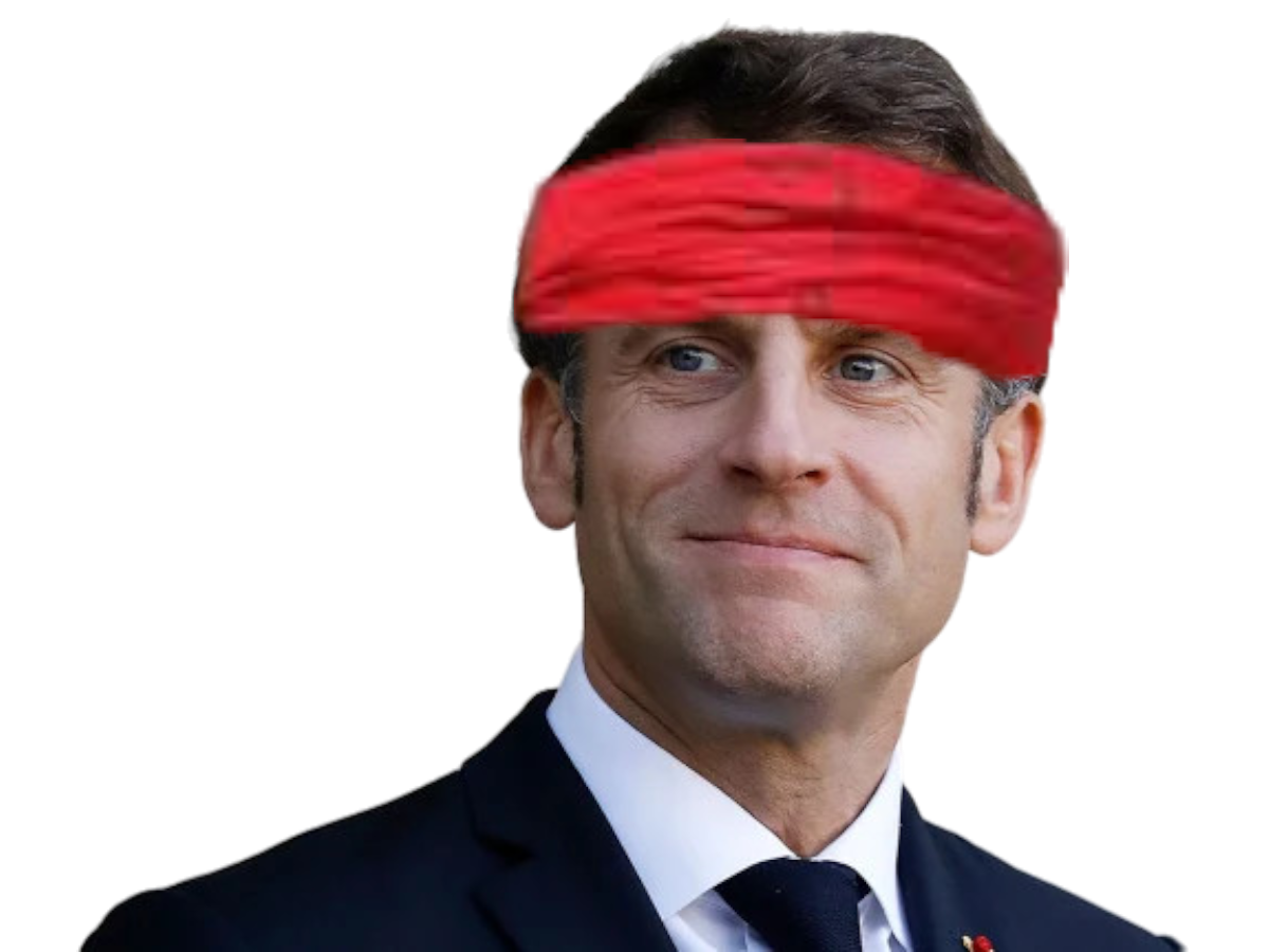emmanuel macron koh-lanta koh lanta bandeau foulard rouge bandana