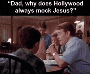 jesus hollywood film cinema jifu sioniste moquer malcolm