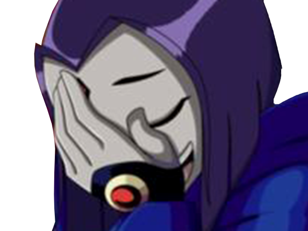 raven teen titans violet pourpre dc comics demi demone trichoporphyree indigo