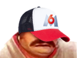m6u casquette pauvre zinzin