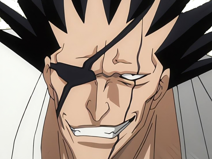 zaraki kenpachi bleach sepp bloop