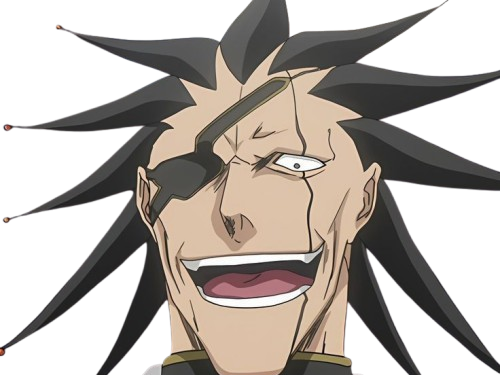 zaraki kenpachi bleach sepp bloop