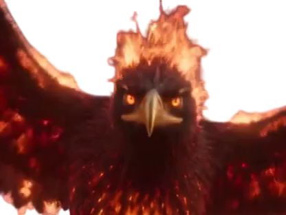 aigle feu