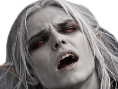 elfe blanc albinos mechant fou homme