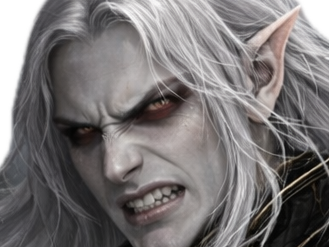 elfe blanc albinos mechant fou homme