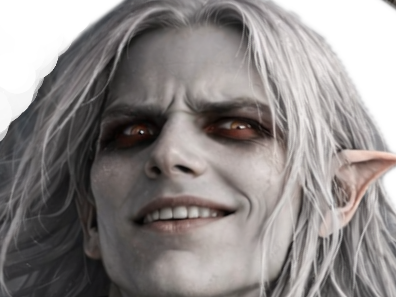 elfe blanc albinos mechant fou homme