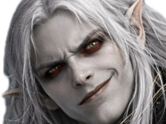 elfe blanc albinos mechant fou homme