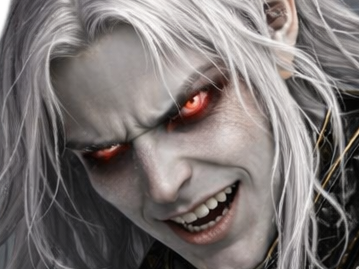 elfe blanc albinos mechant fou homme