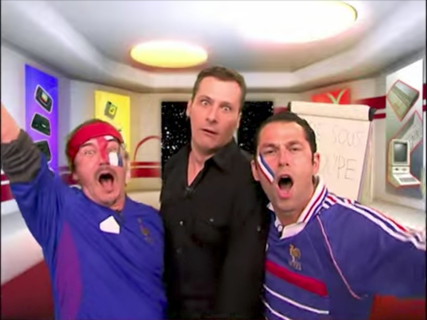 retro game one marc marcus lacombe gerard baste julien tellouck coupe monde foot football france