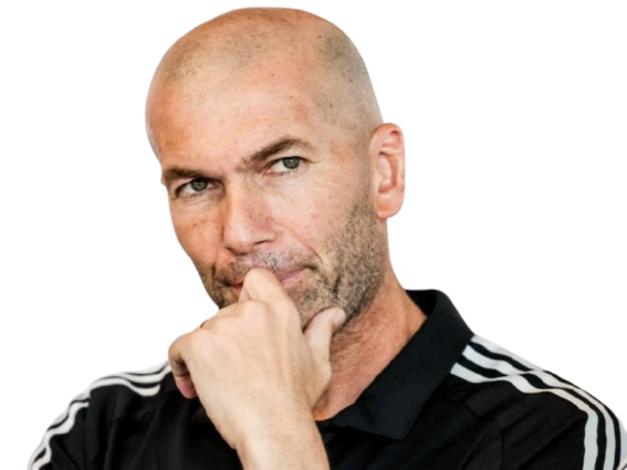 zinedine zidane zizou main question reflexion penser doute doubt malaise pas compris rien