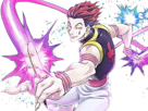hisoka-morow-hunter-x-hunterxhunter-anime-manga-cheveux-rouge-yeux-jaunes-clown-magicien-nen-transformation-assassin-sociopathe