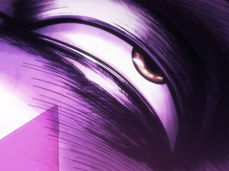 hisoka morow hunter x hunterxhunter anime manga cheveux-rouge yeux-jaunes clown magicien nen transformation assassin sociopathe