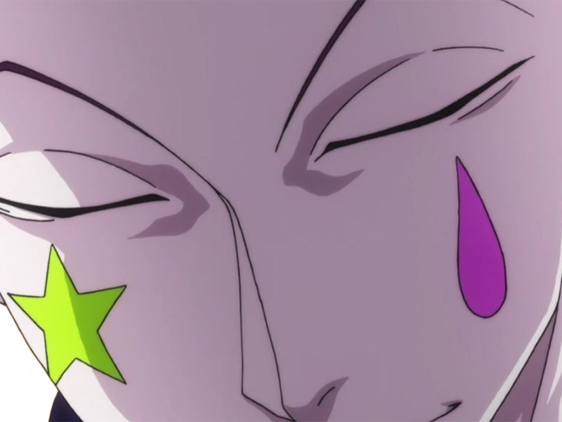 hisoka morow hunter x hunterxhunter anime manga cheveux-rouge yeux-jaunes clown magicien nen transformation assassin sociopathe