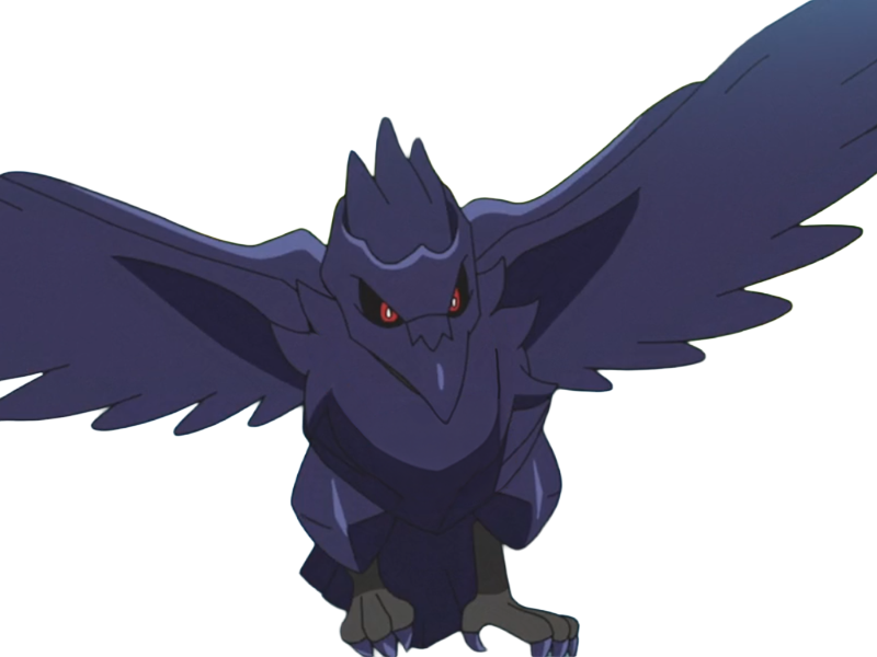 corvaillus corviknight armorga pokemon pkm jeu anime type vol acier 8g galar corbeau
