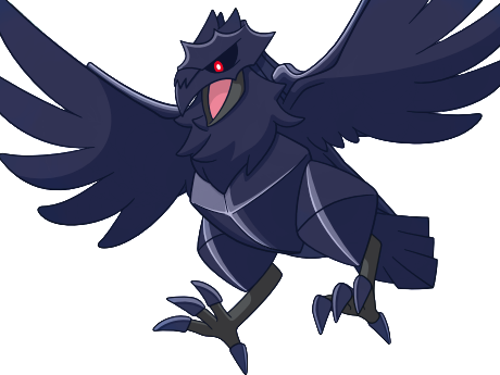 corvaillus corviknight armorga pokemon pkm jeu anime type vol acier 8g galar corbeau