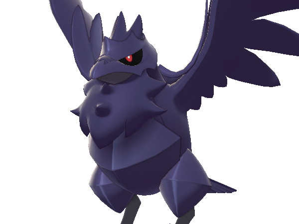 corvaillus corviknight armorga pokemon pkm jeu anime type vol acier 8g galar corbeau