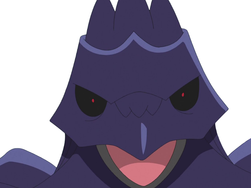 corvaillus corviknight armorga pokemon pkm jeu anime type vol acier 8g galar corbeau