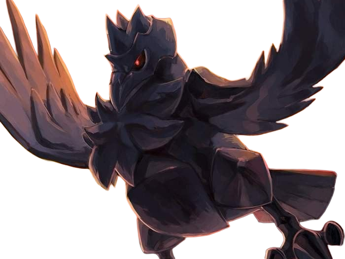 corvaillus corviknight armorga pokemon pkm jeu anime type vol acier 8g galar corbeau