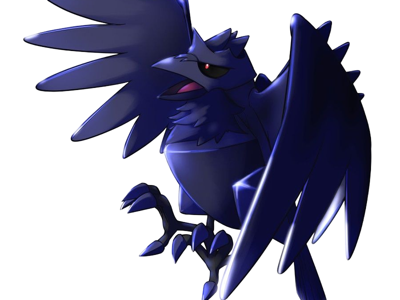 corvaillus corviknight armorga pokemon pkm jeu anime type vol acier 8g galar corbeau