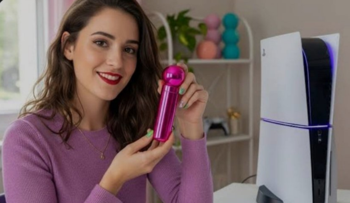 hyperpop ps5 rose feminin joueuse ps5pro gode sextoy toy